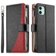 thumbnail image 1 of Funda cartera GANGXUN para iPhone 11 , cuero PU con tarjetero, cremallera, correa de mano, soporte y protección 535°, 1 of 6