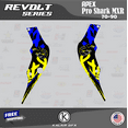 thumbnail image 4 of Kalair GFX Graphics Kit for APEX PRO SHARK MXR70 MXR90 (All Years) Revolt Series, 4 of 6