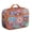Orange-36, variant on Tropical Butterfly Lunch Bag Insulated Cooler Tote with Portable Handle for Work & Picnic