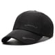 thumbnail image 1 of Fiudx Gorra Deportiva para Exteriores, Tejido de Secado Rápido, Malla Transpirable, Visera para Correr En Verano, para Hombre, Versátil para Exteriores, Talla Ajustable 56-60 Cm, Color Caqui, Negro y, 1 of 3