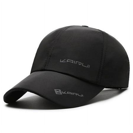 Yunuuuoa Men s Baseball Cap Quick-Dry Mesh Hat for Outdoor Sports Running Fishing Hiking Sun Visor Adjustable Breathable Lightweight Summer Hat