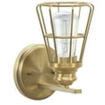 thumbnail image 5 of Aspen Creative 62238, 1-Light Bathroom Vanity, 9" Wide, Transitional Design, Antique Brass, 5 of 6