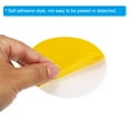 thumbnail image 4 of Unique Bargains 3.5' Round Floor Sticker Classroom Spot Marker Adhesive Waterproof Vinyl Line Up Sign Light Yellow 20 Pack, 4 of 7