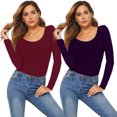 thumbnail image 1 of Pack 2 Blusas Mujer Manga Larga Interior Térmico Sueter Dama LOLE Blusa, 1 of 6