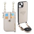 thumbnail image 1 of 2-In-1 Detachable Crossbody Wallet Leather Case For Iphone 15 Series,iPhone 15 Pro, 1 of 8