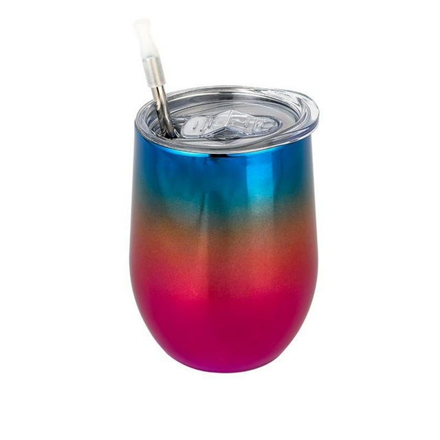 Naiovety Taza térmica al vacío, soporte para beber de estilo Simple, 350ml, acero inoxidable, agua, leche, café, tazas aisladas, contenedores para Cocina y Comedor Colorido2 Naiovety HA073689-09B