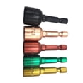 thumbnail image 1 of GROWTH TANK 5 Pièces 5-Couleur 5-Taille Socket Driver Écrou de Réglage Adaptateur de Bit, 1 of 5