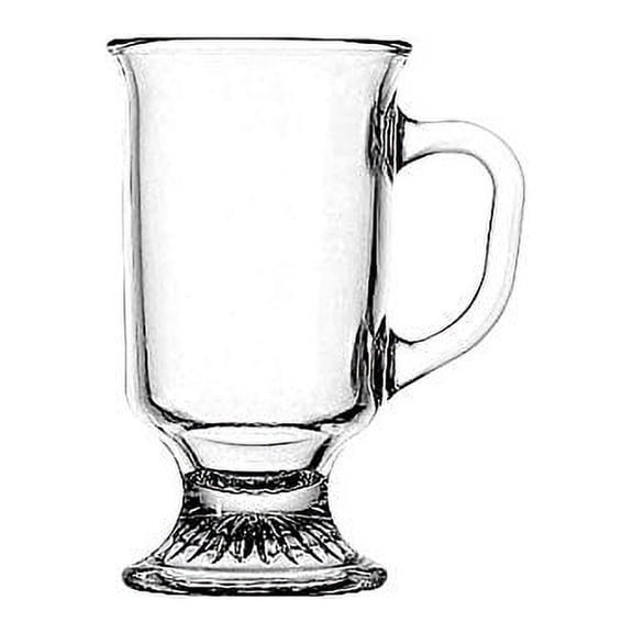 Anchor Hocking 69738 Irish Coffee Mug 8 oz. Clear