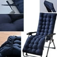 thumbnail image 4 of YOPTOP Replacement Sun Lounger Cushion Outdoor Garden Patio Recliner Thick Padded Spare No Chair,Grey,170cmby53cmby7cm, 4 of 17