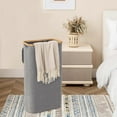 thumbnail image 5 of HBlife 63L Slim Laundry Hamper with Lid and Inner Removable Bag, Gray, 5 of 7
