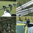 thumbnail image 1 of serony 12Pcs Tent Clips Canopy Rope for camping accessories Ball Elastic Fixed Boat Pole Tarps Weather-resistant Outdoors Multifunctional for Accessories Black, 1 of 9