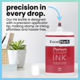 thumbnail image 2 of Tinta de recarga ExcelMark 59 ml roja para sellos autoentintables, 2 of 6