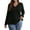 Black, variant on Cogild Plus Size Sweaters for Women's Fall and Winter Knitted Ribbed Plus Sweaters for Ladies Oversized Long Sleeves Shirts for Womens Cozy Elegance and Versatile Style