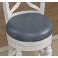 thumbnail image 3 of American Heritage Livingston 30" Bar Stool in Antique White, 3 of 6