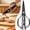 A, variant on Stainless Steel Multipurpose Cutting Sharp Kitchen Scissors, Heavy Duty Kitchen Scissors with Grip, Fabric Scissors for Household, DIY Paper Cutting Tool, Meat Cooking Shears, 8.97×3.93 in