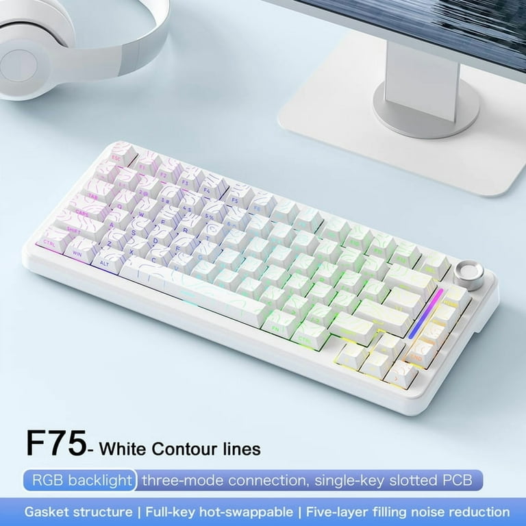 FREEWOLF F75 キーボード S1f542345fd2d41da8d152f838d1ae
