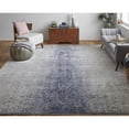 thumbnail image 6 of 8' X 10' Ivory And Blue Abstract Power Loom Area Rug, 6 of 10