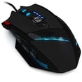 thumbnail image 3 of ZELOTES C-12 Wired USB Optical Gaming 12 Programmable Buttons Computer Game Mice 4 Adjustable DPI 7 LED Lights for Game Players, 3 of 7