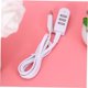 thumbnail image 5 of Cable de extensión mini Hub USB Puerto de carga de datos Cable de extensión de viaje Cargador de viaje Concentrador micro USB Computadora Ultrafino Blanco Cargador múltiple Concentrador macho a, 5 of 5