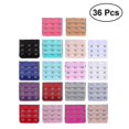 thumbnail image 1 of 36 Pieces Womens Bra Extenders Brassiere Extension Hooks 2 Hooks And 3 Hooks (18 Colors), 1 of 4