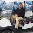 thumbnail image 3 of Aplkyhs Colorful Butterfly Ezgo Golf Cart Seat Covers 2 Passenger Lightweight Golf Blanket for 2-Person Club Car Seats Keeps Seat Warm and Comfortable, 3 of 7