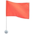 thumbnail image 2 of Seachoice Heavy-Duty Marine-Grade Nylon Orange Ski Flag w/ 24-In. Pole, 12 In. X 18 In., 2 of 5