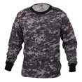 thumbnail image 2 of Rothco Long Sleeve Digital Camo T-Shirts - Subdued Urban Digital Camo, Small, 2 of 4