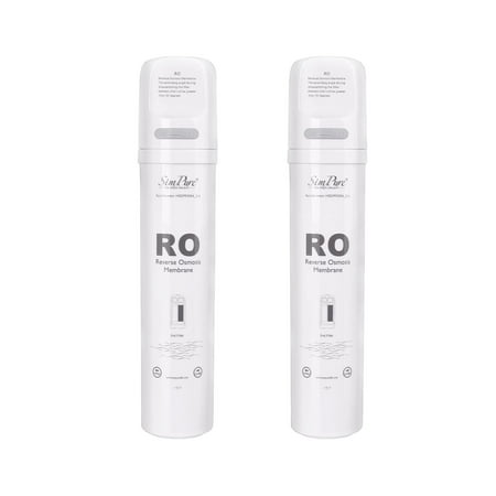 

2 Packs SimPure Y7/Y7P Series RO Filter Replacement Cartridge for Y7 Y7P-W Y7P-BW RO Water System 100 GPD