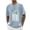 Light Blue, variant on Men's St. Patrick's Day Shamrock American Flag Graphic Short Sleeve Crew Neck T-Shirt