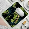 thumbnail image 2 of Crocodile Printed Non-Slip Rubber Bottom Gaming Mouse Pad 8.3x9.8 Inch Square Office and Gaming Mouse Mat, 2 of 6