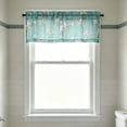 thumbnail image 7 of Yaayu 2D Print Kitchen Curtain Valance, Washable Polyester Short Window Treatment, Home Decor, A, 7 of 7