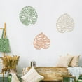 thumbnail image 6 of 3pcs Monstera Leaf Wall Decor - 3-Style Wooden Palm Leaves Decoration for Boho Nursery Home Bathroom Office - Plant Wall Art, 6 of 6