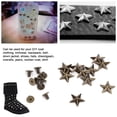 thumbnail image 2 of Sonew Star Rivet,10pcs Metal Star Stud Rivet Spike Screw for Leathercraft Bags Shoes DIY Decoration, 2 of 8