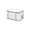 A, variant on Kdkad Large Clear Mesh Storage Basket with Handles - Breathable Clothes Organizer Bag for Closet and Under Bed - Transparent Zippered Tote for Blankets and Sweaters, 1 Pack