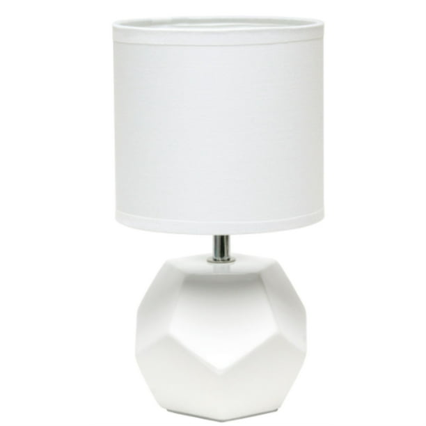 Simple Designs Round Prism Mini Table, Simple Table Lamp Shade
