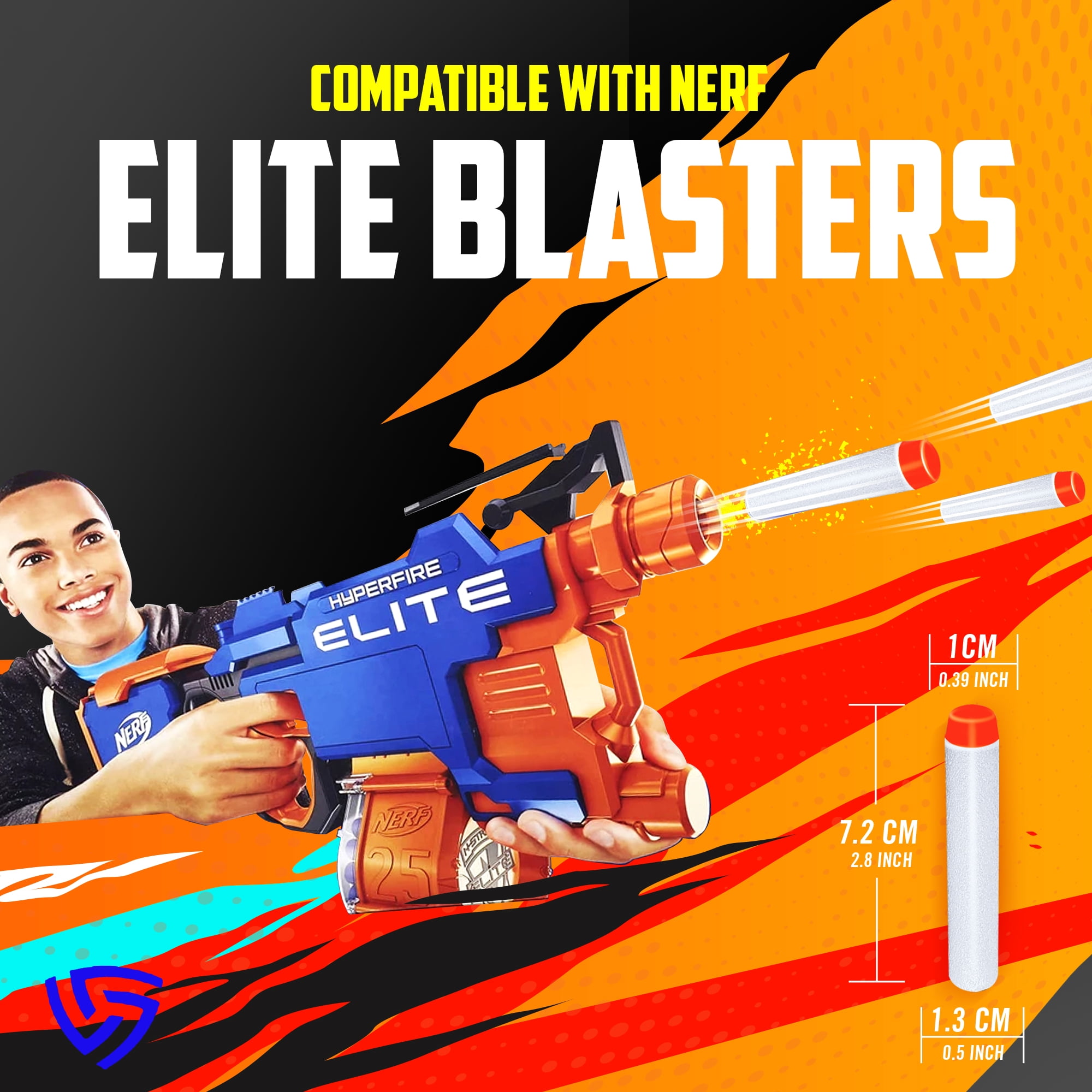 300 nerf sale darts