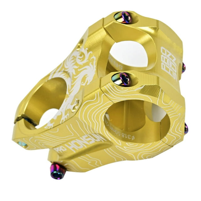 Maoww Bike Stem Frame Fitting Modification Professional Bikes Accessories Bicycles Handlebar Rise Stems Front Handlebars Components Golden