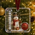 thumbnail image 2 of Hotyverty Christmas Cash & Treat Holder Ornament, 3.94" Personalized Christmas Money Holder Ornaments, Holiday Xmas Ornaments Christmas Decorations Decor Home Indoors, Back to School Gifts (Snowman), 2 of 7