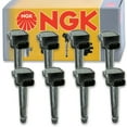 thumbnail image 3 of 8 pc NGK 48699 Ignition Coils for 1415214 178-8286 2505-300055 30520-PNC-004 30520-RWC-A01 36-8199 E1084 E897 IC537 UF-417 UF-584 UF417 Spark Plug Wire Boot, 3 of 3