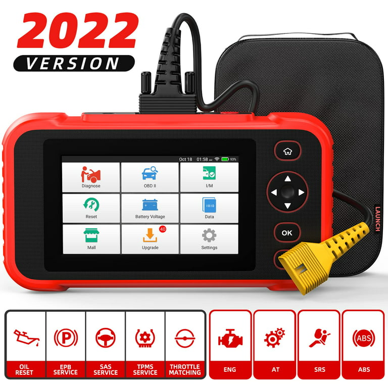  KINGBOLEN S800 OBD2 Scan Tool,ECM/at/ABS/SRS Scanner with 15  Reset,AutoVIN Car Diagnostic Tools ABS Bleed Oil SAS IMMO TPMS BMS AFS  Gearbox Service,Automotive Engine Code Reader Lifetime Free Update :  Automotive
