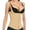Beige, variant on SHCKE Women's Slimming Training Cincher Workout Waist Trainer Corset Zipper Vest&nbsp;Lose Weight Vest