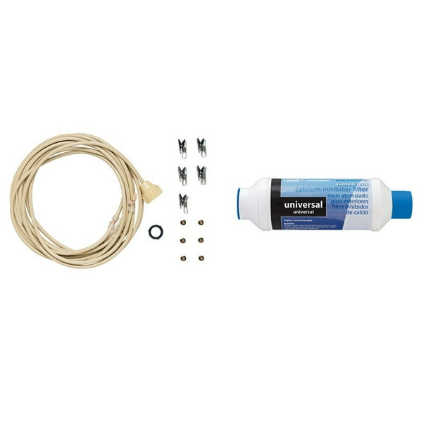 Orbit Portable Outdoor Mist System and Misting Calcium Inhibitor Filter