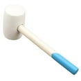 thumbnail image 1 of CTIRCHIU Tile Installation Hammer Practical Wooden Handle Rubber Hammer Decoration Tools - 24oz, 1 of 8