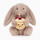 thumbnail image 1 of Birthday Cake Bunny Plush Toy, Shy Bunny Soft Stuffed Toy, Birthday Gift for Kids and Adults, 1 of 5