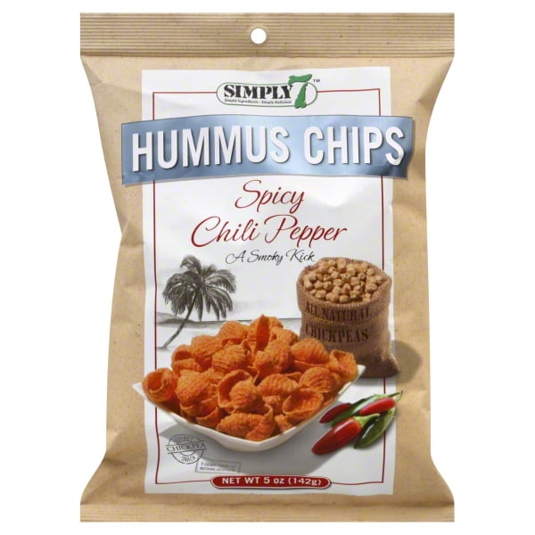 Simply 7 Hummus Chips Spicy Chili Pepper, 5.0 OZ