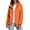 Orange, variant on Lightweight Rain Jacket Women, Waterproof Outdoor Lightweight Hooded Jacket Hiking Rain Coat with Pockets, Adjustable Cuff, Full Zip, Drawstring