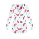 thumbnail image 1 of Body Sexy de manga larga para mujer, ropa de dormir con botones elásticos y escote en V profundo, lencería Sexy con estampado, mono, body, leotardo, 1 of 4
