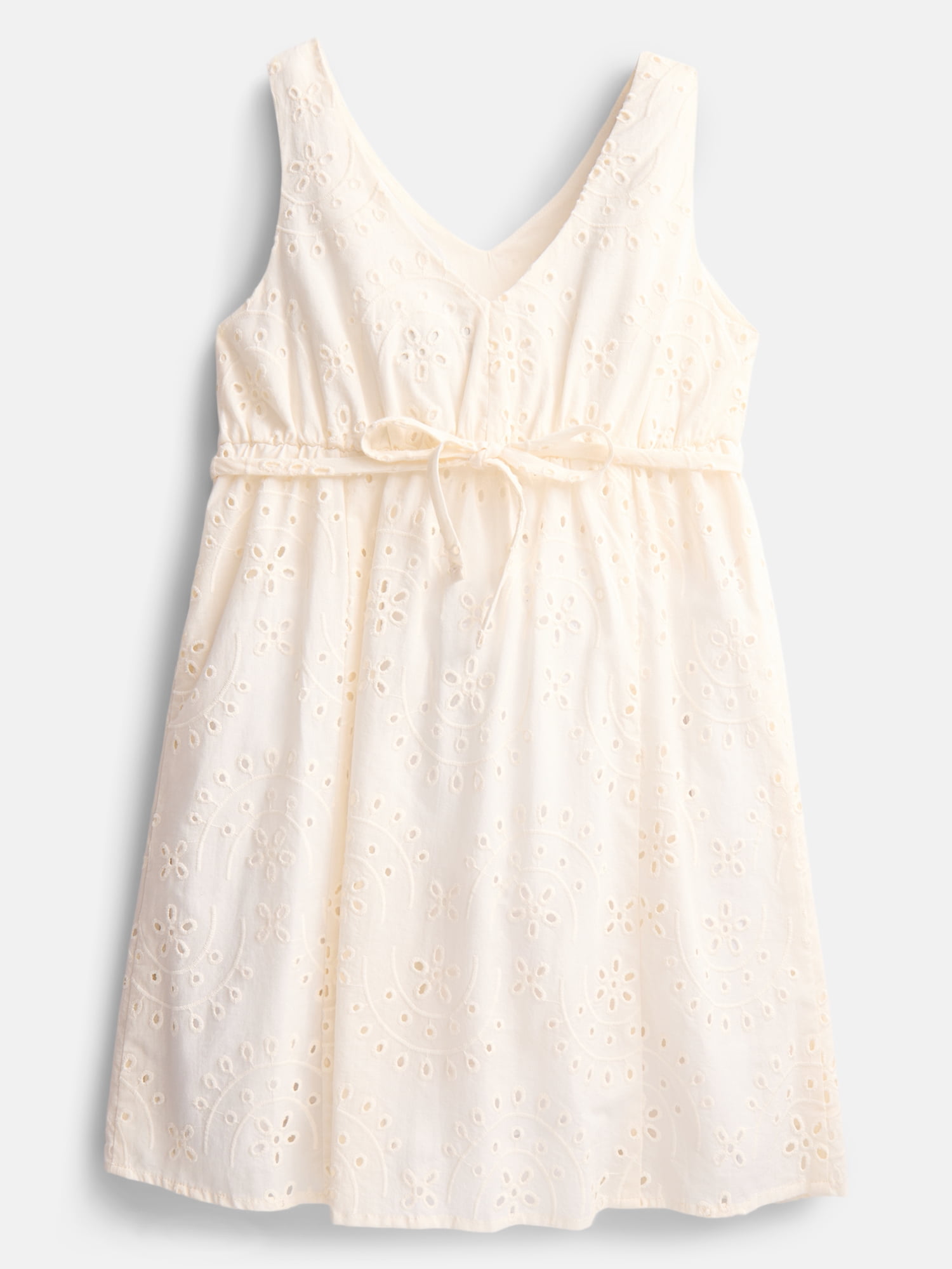 Weekend Academy Girls Sleeveless Eyelet Dress, Sizes 4-18