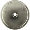 BiFold Closet Door Knob Backplate, 13/4 Inches, Satin Chrome by Stone