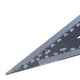 thumbnail image 4 of Regla triangular de acero con alto contenido de carbono, Herramiente de Mediciónica de Carpintería para una una Mediciónica precisa, Portátil y Liviana, Concala Clara, Adecuada, 4 of 7